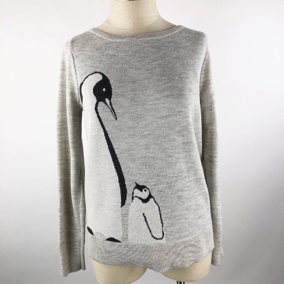 loft penguin sweater